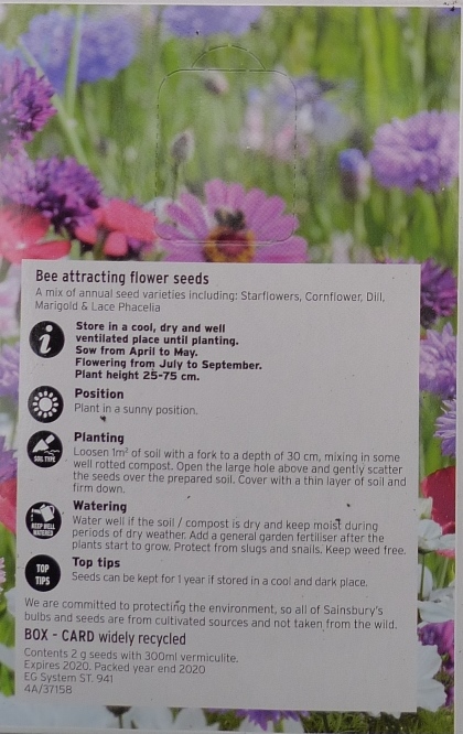 Sainsburys bee garden