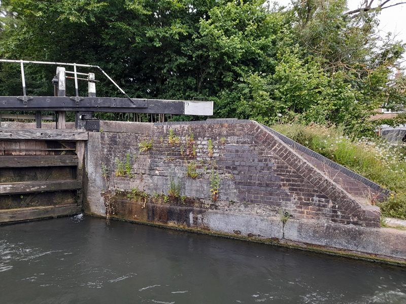 lock grand union canal